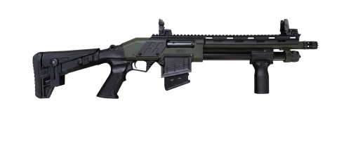 Canuck Recon 3 12 Gauge 3" 12" Barrel Pump Action Shotgun - Olive Drab Canuck Recon 3 12 Gauge 3" 12" Barrel Pump Action Shotgun - Olive Drab